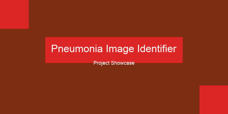 Pneumonia Image Identifier