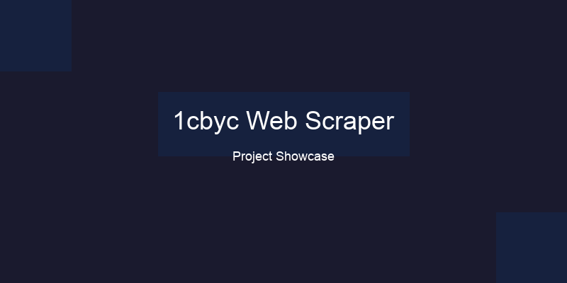 Web Scraper